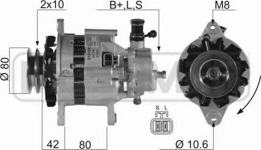 Messmer 210104 - Alternator furqanavto.az