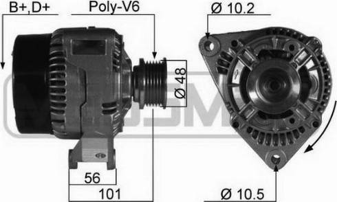 Messmer 210102R - Alternator furqanavto.az