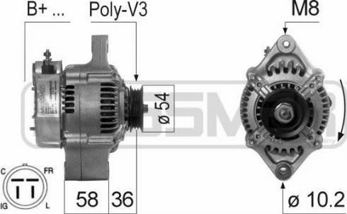 Messmer 210119R - Alternator furqanavto.az