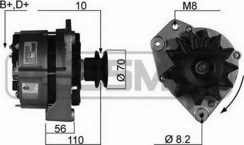 Messmer 210117R - Alternator furqanavto.az