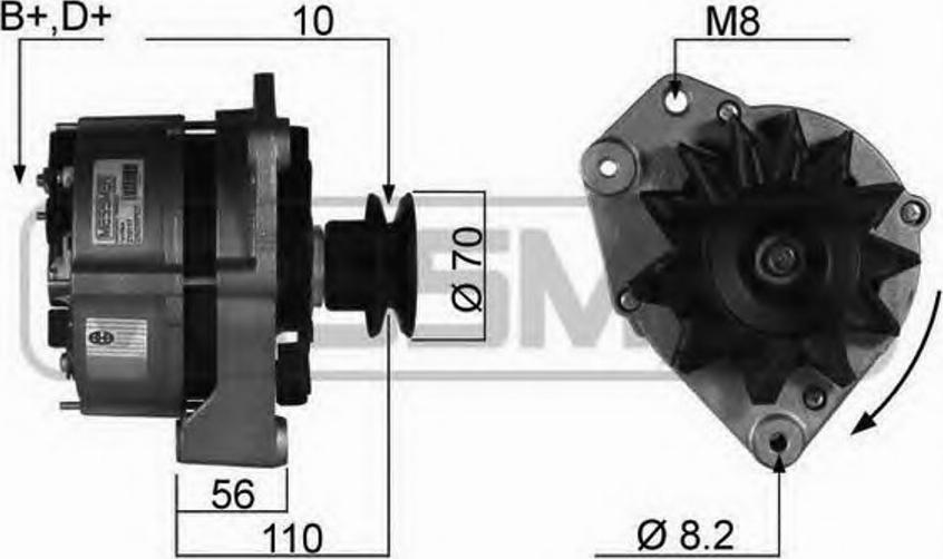 Messmer 210117 - Alternator furqanavto.az