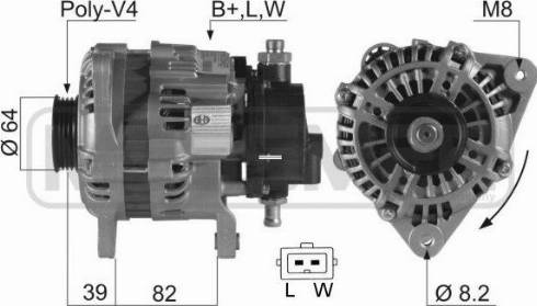 Messmer 210189A - Alternator furqanavto.az