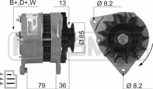 Messmer 210188A - Alternator furqanavto.az