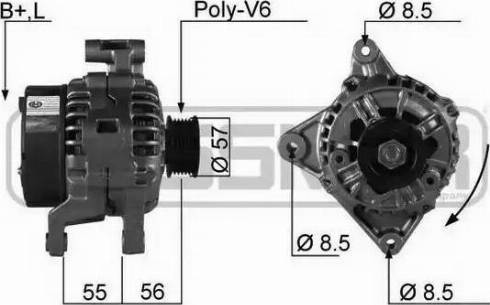 Messmer 210139 - Alternator furqanavto.az