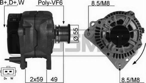 Messmer 210125A - Alternator furqanavto.az