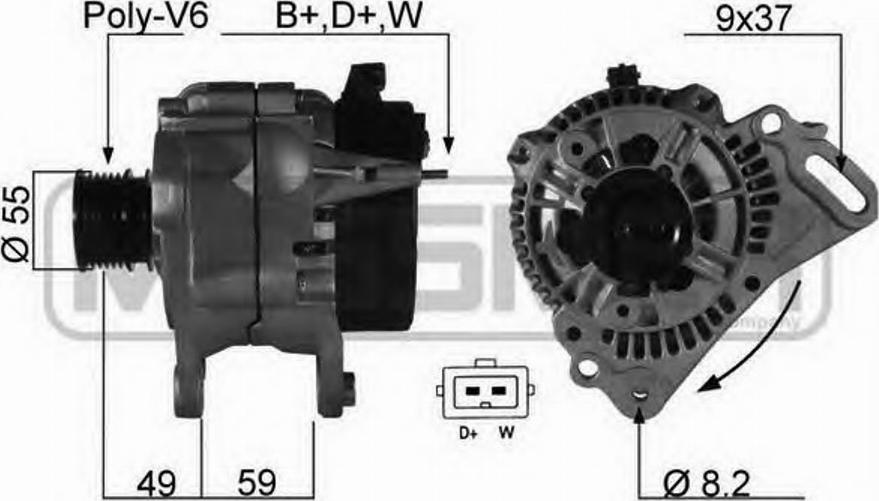 Messmer 210121 - Alternator furqanavto.az