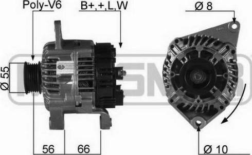 Messmer 210122R - Alternator furqanavto.az