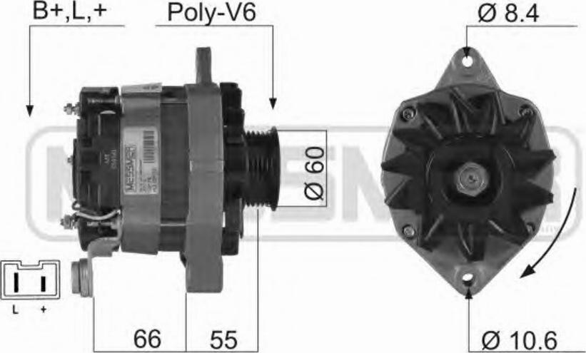 Messmer 210179 - Alternator furqanavto.az