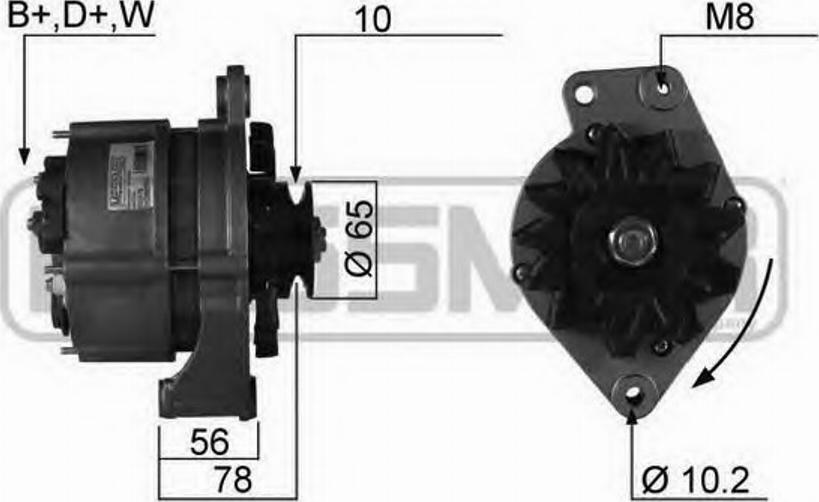 Messmer 210176 - Alternator furqanavto.az