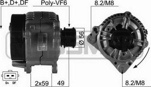 Messmer 210170R - Alternator furqanavto.az