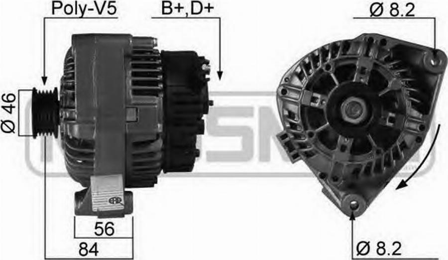 Messmer 210171 - Alternator furqanavto.az