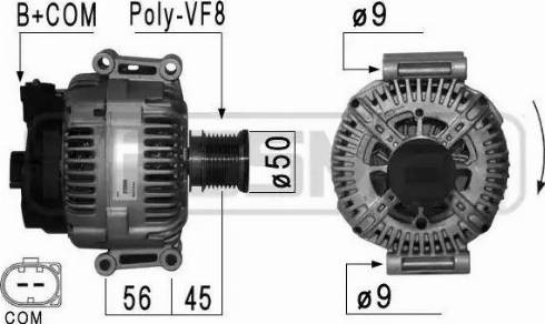 Messmer 210899 - Alternator furqanavto.az