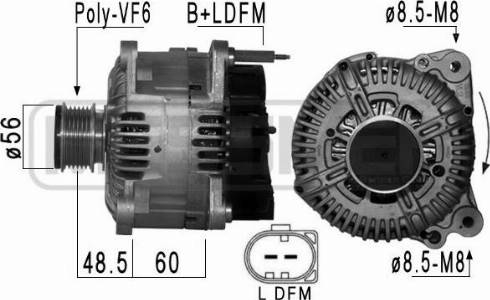 Messmer 210898A - Alternator furqanavto.az