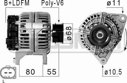 Messmer 210847A - Alternator furqanavto.az