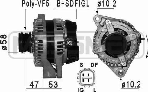 Messmer 210859A - Alternator furqanavto.az