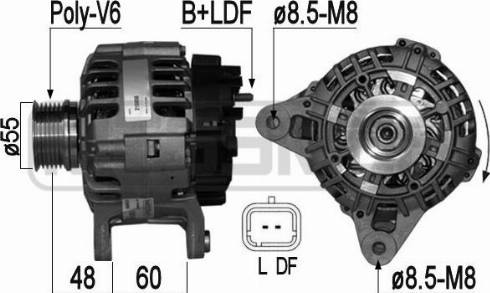 Messmer 210856A - Alternator furqanavto.az