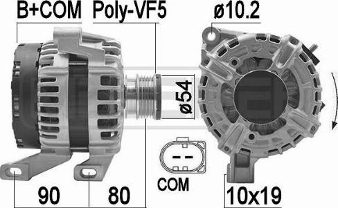 Messmer 210852 - Alternator furqanavto.az