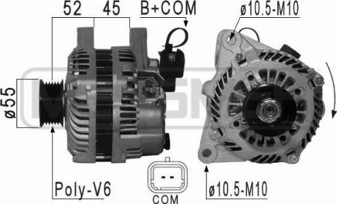 Messmer 210864A - Alternator furqanavto.az