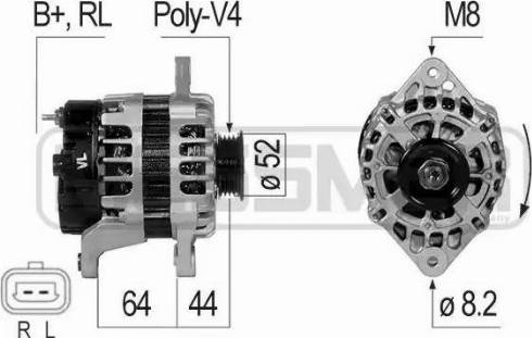 Messmer 210800 - Alternator furqanavto.az