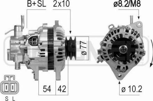 Messmer 210801A - Alternator furqanavto.az