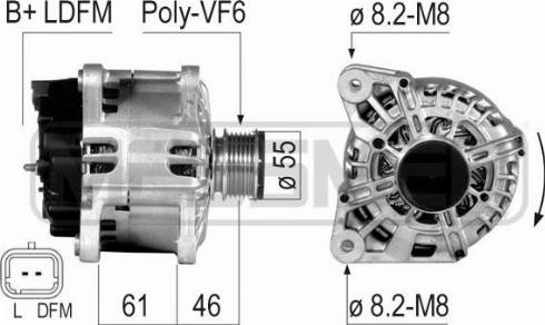 Messmer 210816R - Alternator furqanavto.az