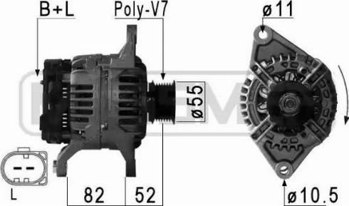 Messmer 210886 - Alternator furqanavto.az