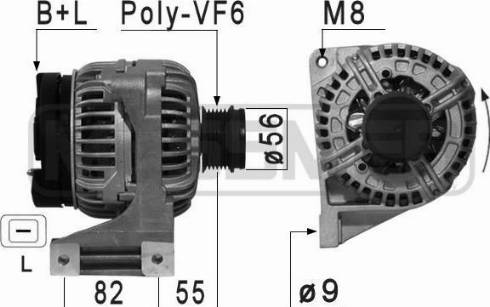 Messmer 210881A - Alternator furqanavto.az