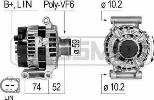 Messmer 210835 - Alternator furqanavto.az