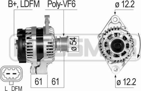 Messmer 210826A - Alternator furqanavto.az