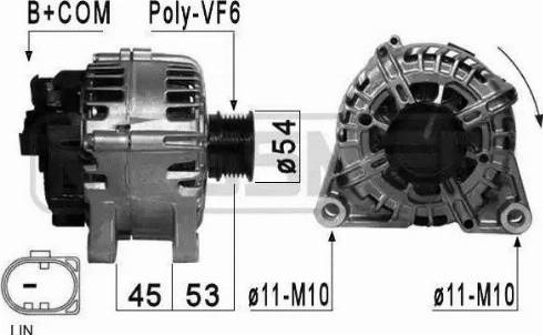 Messmer 210876 - Alternator furqanavto.az