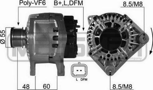 Messmer 210394A - Alternator furqanavto.az