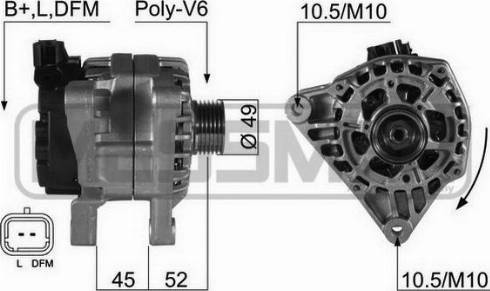 Messmer 210396A - Alternator furqanavto.az