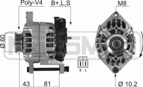 Messmer 210391A - Alternator furqanavto.az