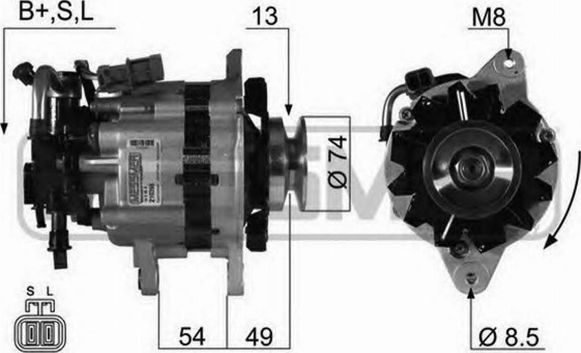 Messmer 210398 - Alternator furqanavto.az