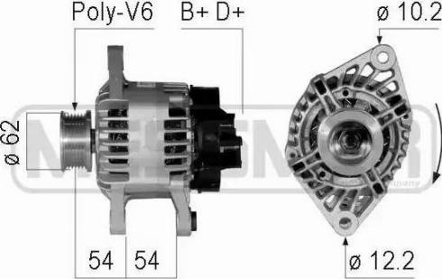 Messmer 210344 - Alternator furqanavto.az