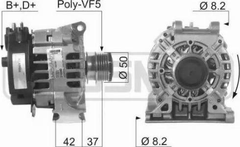 Messmer 210340 - Alternator furqanavto.az