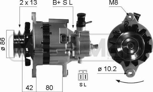 Messmer 210342R - Alternator furqanavto.az