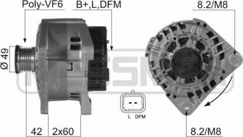 Messmer 210353A - Alternator furqanavto.az