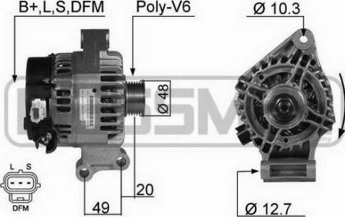 Messmer 210357A - Alternator furqanavto.az