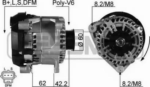 Messmer 210365 - Alternator furqanavto.az