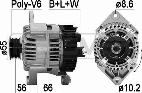 Messmer 210368A - Alternator furqanavto.az