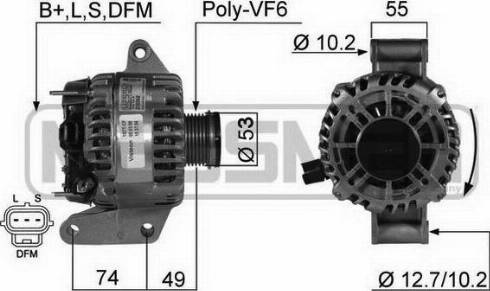 Messmer 210362A - Alternator furqanavto.az