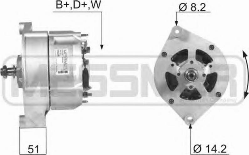 Messmer 210300 - Alternator furqanavto.az