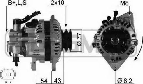 Messmer 210385 - Alternator furqanavto.az