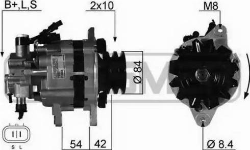 Messmer 210386 - Alternator furqanavto.az