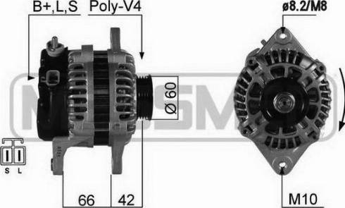 Messmer 210380R - Alternator furqanavto.az