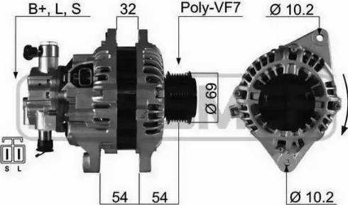 Messmer 210381 - Alternator furqanavto.az