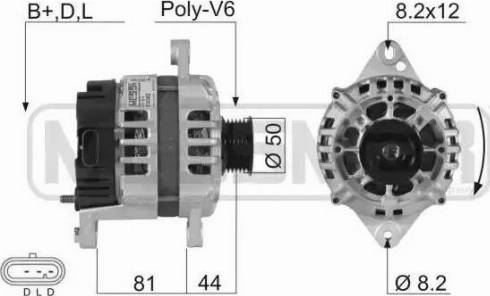 Messmer 210382 - Alternator furqanavto.az