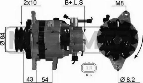 Messmer 210334 - Alternator furqanavto.az