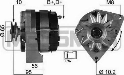 Messmer 210336A - Alternator furqanavto.az